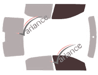 Glazing template - front window kit - Citroën C-Elysée (2) Berline 4 doors (2012 - 2018) Glazing template - front window kit - Citroën C-Elysée (2) Berline 4 doors (2012 - 2018)