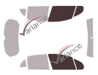 Schablone Verglasung - Kit Frontscheiben - Citroën C3 (2) 5 Türen (2009 - 2016) Schablone Verglasung - Kit Frontscheiben - Citroën C3 (2) 5 Türen (2009 - 2016)