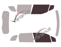Glazing template - front window kit - Citroën C3 (3) Aircross 5 doors (2017 - 2024) Glazing template - front window kit - Citroën C3 (3) Aircross 5 doors (2017 - 2024)