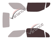 Glazing template - front window kit - Citroën DS3 (1) Cabriolet 2 doors (2013 - 2019) Glazing template - front window kit - Citroën DS3 (1) Cabriolet 2 doors (2013 - 2019)