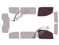 Glazing template - front window kit - Toyota ProAce (2) Standard 5-door (since 2016) Glazing template - front window kit - Toyota ProAce (2) Standard 5-door (since 2016)