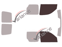 Glazing template - front window kit - Citroën Berlingo (1) Utilitaire 6 doors (1996 - 2008) Glazing template - front window kit - Citroën Berlingo (1) Utilitaire 6 doors (1996 - 2008)
