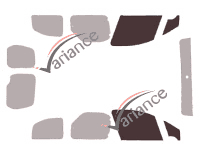 Glazing template - front window kit - Peugeot Partner (2) 5 doors (2008 - 2018) Glazing template - front window kit - Peugeot Partner (2) 5 doors (2008 - 2018)