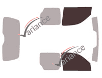 Glazing template - front window kit - Citroën Berlingo (1) Utilitaire 5 doors (1996 - 2008) Glazing template - front window kit - Citroën Berlingo (1) Utilitaire 5 doors (1996 - 2008)