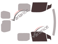 Glazing template - front window kit - Opel Combo (D) 6-door van (since 2018) Glazing template - front window kit - Opel Combo (D) 6-door van (since 2018)