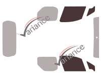 Gabarit vitrage - kit vitres avant - Peugeot Partner (2) Utilitaire 5 portes (2008 - 2018) Gabarit vitrage - kit vitres avant - Peugeot Partner (2) Utilitaire 5 portes (2008 - 2018)