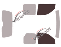 Glazing template - front window kit - Peugeot Partner (1) Utilitaire 4 doors (1996 - 2008) Glazing template - front window kit - Peugeot Partner (1) Utilitaire 4 doors (1996 - 2008)