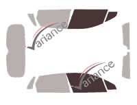 Glazing template - front window kit - Citroën C4 (2) 5 doors (2010 - 2018) Glazing template - front window kit - Citroën C4 (2) 5 doors (2010 - 2018)