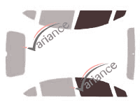 Glazing template - front window kit - Citroën C4 (1) 5 doors (2004 - 2011) Glazing template - front window kit - Citroën C4 (1) 5 doors (2004 - 2011)
