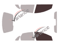 Glazing template - front window kit - Citroën C5 (1) (phase 2) 5 doors (2005 - 2008) Glazing template - front window kit - Citroën C5 (1) (phase 2) 5 doors (2005 - 2008)