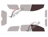 Gabarit vitrage - kit vitres avant - Citroën C5 (1) Break 5 portes (2001 - 2008) Gabarit vitrage - kit vitres avant - Citroën C5 (1) Break 5 portes (2001 - 2008)