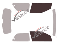 Glazing template - front window kit - Citroën Cactus (2) 5 doors (2018 - 2021) Glazing template - front window kit - Citroën Cactus (2) 5 doors (2018 - 2021)