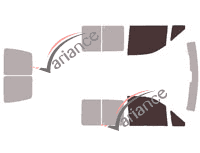 Glazing template - front window kit - Fiat Scudo (1) Utilitaire 5 doors (1995 - 2007) Glazing template - front window kit - Fiat Scudo (1) Utilitaire 5 doors (1995 - 2007)