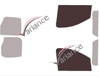 Glazing template - front window kit - Fiat Scudo (2) Utilitaire 4/5/6 doors (2007 - 2017) Glazing template - front window kit - Fiat Scudo (2) Utilitaire 4/5/6 doors (2007 - 2017)