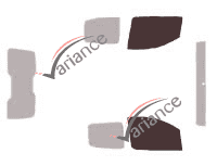 Gabarit vitrage - kit vitres avant - Citroën Nemo (1) Utilitaire 5 portes (depuis 2008) Gabarit vitrage - kit vitres avant - Citroën Nemo (1) Utilitaire 5 portes (depuis 2008)
