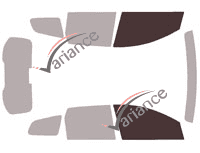 Mascherina per vetri - Kit finestrini anteriori - Renault Duster (2) 5 porte (2018 - 2024) Mascherina per vetri - Kit finestrini anteriori - Renault Duster (2) 5 porte (2018 - 2024)