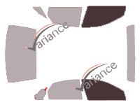 Glazing template - front window kit - Chevrolet Lacetti (1) Berline 4 doors (2002 - 2010) Glazing template - front window kit - Chevrolet Lacetti (1) Berline 4 doors (2002 - 2010)