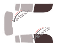 Glazing template - front window kit - Daihatsu Materia 5 doors (2006 - 2011) Glazing template - front window kit - Daihatsu Materia 5 doors (2006 - 2011)