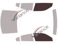 Glazing template - front window kit - Dodge Charger (6) Berline 4 doors (2011 - 2015) Glazing template - front window kit - Dodge Charger (6) Berline 4 doors (2011 - 2015)