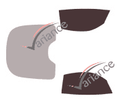 Glazing template - front window kit - Dodge Viper (3) Coupe 3 doors (2014 - 2018) Glazing template - front window kit - Dodge Viper (3) Coupe 3 doors (2014 - 2018)