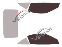 Glazing template - front window kit - Ferrari California Spider 2 doors (2009 - 2014) Glazing template - front window kit - Ferrari California Spider 2 doors (2009 - 2014)