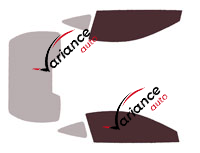 Plantilla de acristalamiento - kit de ventanilla delantera - Ferrari Roma (1) 2 puertas (desde 2021) Plantilla de acristalamiento - kit de ventanilla delantera - Ferrari Roma (1) 2 puertas (desde 2021)