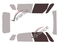 Glazing template - front window kit - Fiat 500 (1) L 5 doors (2012 - 2022) Glazing template - front window kit - Fiat 500 (1) L 5 doors (2012 - 2022)