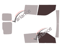 Glazing template - front window kit - Opel Combo (C) Utilitaire 5/6 doors (2011 - 2018) Glazing template - front window kit - Opel Combo (C) Utilitaire 5/6 doors (2011 - 2018)