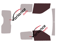 Glazing template - front window kit - Opel Combo (C) Utilitaire 4-5 doors (2011 - 2018) Glazing template - front window kit - Opel Combo (C) Utilitaire 4-5 doors (2011 - 2018)