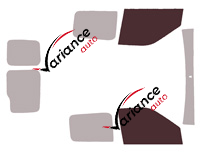 Glazing template - front window kit - Opel Combo (C) Utilitaire 5-6 doors (2010 - 2022) Glazing template - front window kit - Opel Combo (C) Utilitaire 5-6 doors (2010 - 2022)