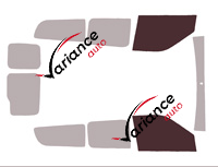Glazing template - front window kit - Opel Combo (C) Maxi 5/6 doors (2011 - 2018) Glazing template - front window kit - Opel Combo (C) Maxi 5/6 doors (2011 - 2018)