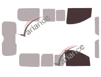 Glazing template - front window kit - Fiat Scudo (2) Court 4 doors (2007 - 2017) Glazing template - front window kit - Fiat Scudo (2) Court 4 doors (2007 - 2017)