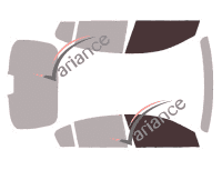 Glazing template - front window kit - Fiat Tipo (3) 4-door sedan (since 2015) Glazing template - front window kit - Fiat Tipo (3) 4-door sedan (since 2015)
