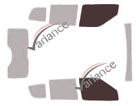 Glazing template - front window kit - Opel Combo (C) 5 doors (2011 - 2018) Glazing template - front window kit - Opel Combo (C) 5 doors (2011 - 2018)