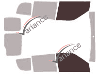 Glazing template - front window kit - Opel Combo (C) 6 doors (2011 - 2018) Glazing template - front window kit - Opel Combo (C) 6 doors (2011 - 2018)