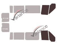 Glazing template - front window kit - Ford Transit (4) Court 5 doors (2000 - 2013) Glazing template - front window kit - Ford Transit (4) Court 5 doors (2000 - 2013)