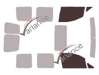 Glazing template - front window kit - Volkswagen Caddy (3) 6 doors (2004 - 2016) Glazing template - front window kit - Volkswagen Caddy (3) 6 doors (2004 - 2016)