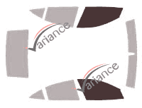 Gabarit vitrage - kit vitres avant - Fisker Karma Berline 4 portes (2012 - 2017) Gabarit vitrage - kit vitres avant - Fisker Karma Berline 4 portes (2012 - 2017)