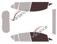 Glazing template - front window kit - Ford B-Max 5 doors (2012 - 2018) Glazing template - front window kit - Ford B-Max 5 doors (2012 - 2018)