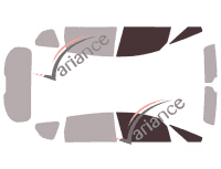 Glazing template - front window kit - Ford S-Max (2) 5 doors (2015 - 2023) Glazing template - front window kit - Ford S-Max (2) 5 doors (2015 - 2023)