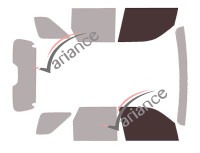 Glazing template - front window kit - Ford Bronco (6) Sport 5-door (since 2021) Glazing template - front window kit - Ford Bronco (6) Sport 5-door (since 2021)