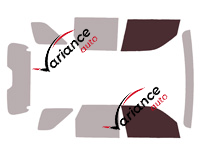 Glazing template - front window kit - Ford Bronco (6) Sport 5-door (since 2021) Glazing template - front window kit - Ford Bronco (6) Sport 5-door (since 2021)