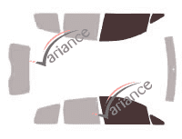 Glazing template - front window kit - Ford C-Max (1) 5 doors (2003 - 2010) Glazing template - front window kit - Ford C-Max (1) 5 doors (2003 - 2010)