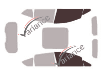 Glazing template - front window kit - Ford C-Max (2) 5 doors (2010 - 2019) Glazing template - front window kit - Ford C-Max (2) 5 doors (2010 - 2019)