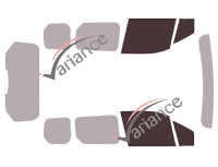 Glazing template - front window kit - Ford Connect (2) Tourneo 5 doors (2014 - 2024) Glazing template - front window kit - Ford Connect (2) Tourneo 5 doors (2014 - 2024)