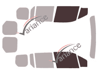 Plantilla de acristalamiento - kit ventana delantera - Ford Tourneo (2) Connect 6 puertas (2014 - 2024) Plantilla de acristalamiento - kit ventana delantera - Ford Tourneo (2) Connect 6 puertas (2014 - 2024)
