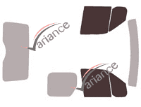 Glazing template - front window kit - Ford Connect (1) Court Utilitaire 4 doors (2002 - 2013) Glazing template - front window kit - Ford Connect (1) Court Utilitaire 4 doors (2002 - 2013)