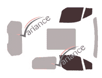 Glazing template - front window kit - Ford Connect (2) Cargo Utilitaire 4 doors (2014 - 2024) Glazing template - front window kit - Ford Connect (2) Cargo Utilitaire 4 doors (2014 - 2024)
