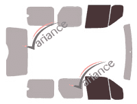 Mascherina per vetri - kit vetri anteriori - Ford Connect (1) Tourneo 5 porte (2002 - 2013) Mascherina per vetri - kit vetri anteriori - Ford Connect (1) Tourneo 5 porte (2002 - 2013)
