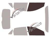 Glazing template - front window kit - Ford Escape (4) 5-door (since 2019) Glazing template - front window kit - Ford Escape (4) 5-door (since 2019)
